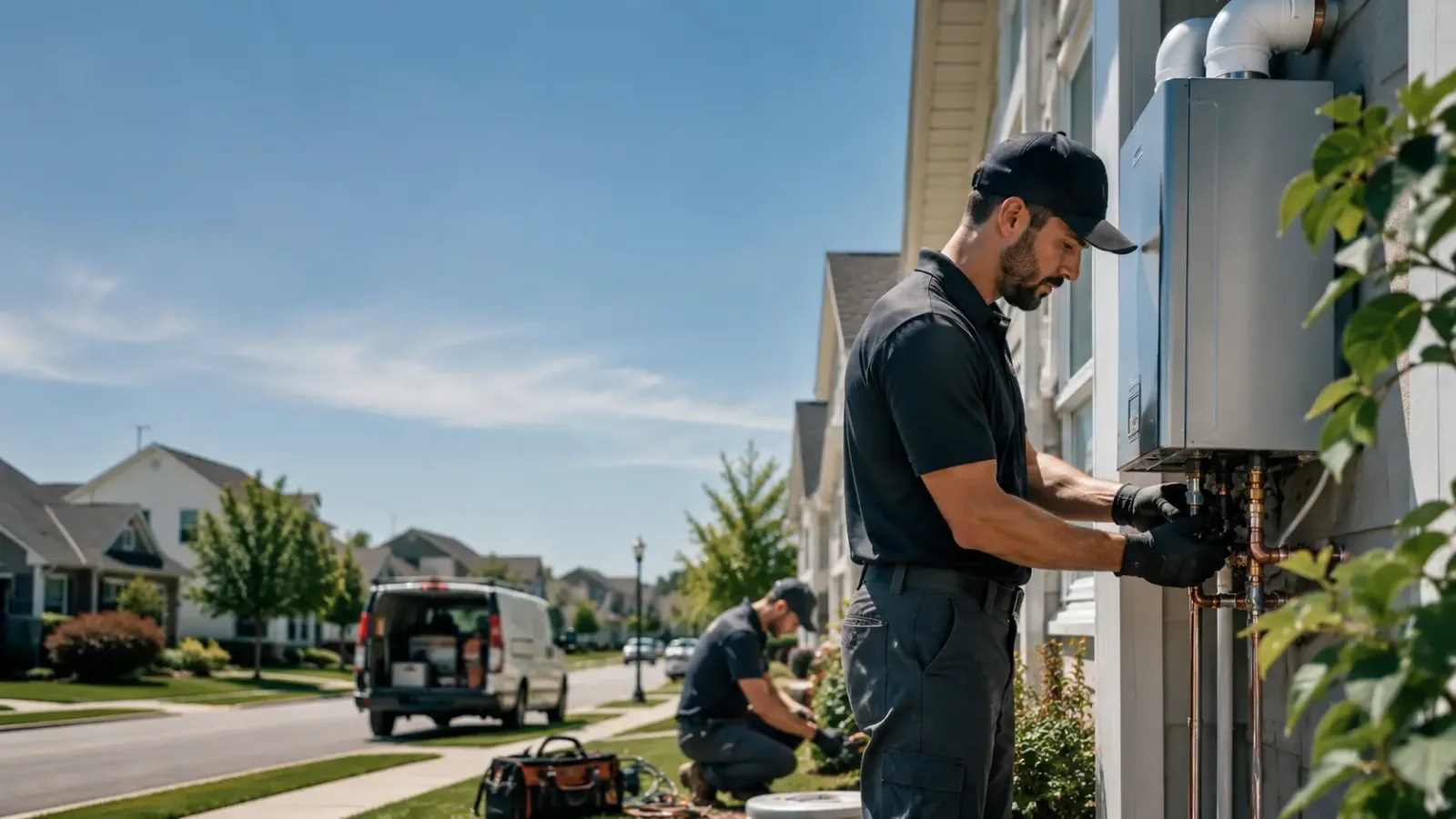 Tankless Water Heater Installation in Fairview, NC